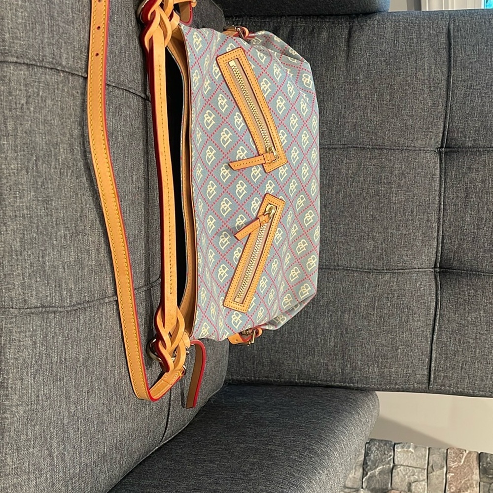 Dooney & Bourke Monogram Brenna Satchel - Picture 7 of 16
